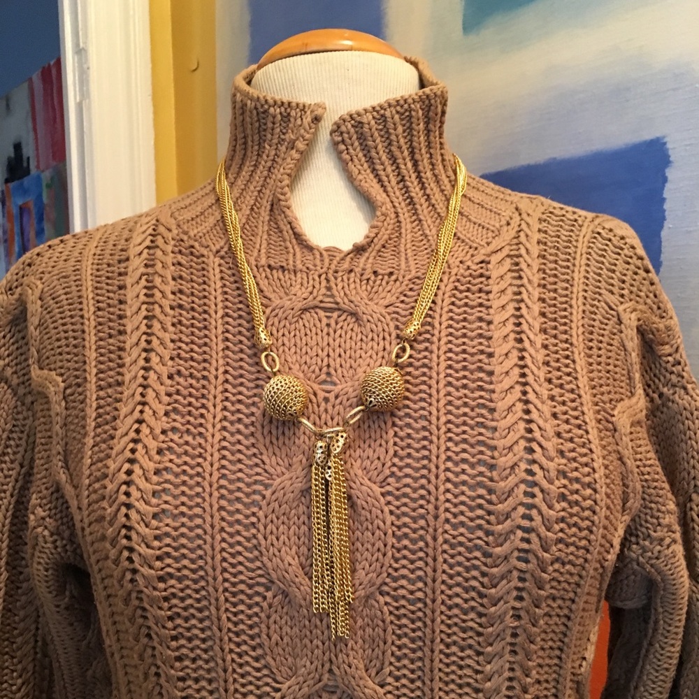 Talbots Cable Sweater - Picture 7 of 8